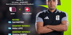 حكام مباراة قطر وسويسرا في كأس العالم 2026