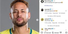 نيمار يلمح لمصيره الدولي بشأن المشاركة مع البرازيل في كأس العالم