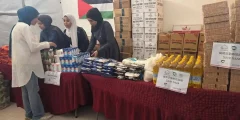 مؤسسة تسوجي الخيرية تواصل توزيع المساعدات في قطاع غزة