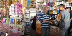 جمعية ساعد توزع قسائم شرائية على أسر محتاجة في مواصي خانيونس