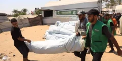 المركز السعودي للثقافة والتراث يبدأ حملة لتوزيع الخيام على النازحين