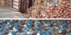 الهيئة الخيرية لإغاثة الشعب الفلسطيني توزع 700 طرد غذائي في غزة