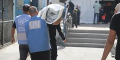 الأونروا توزع خيامًا على النازحين في غزة مع اقتراب فصل الشتاء
