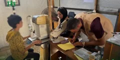 بذور من أجل الإنسانية تطلق حملة لتوزيع نظارات طبية في غزة